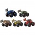 Hot Wheels Monster Trucks 1:64 Scale Camo Crashers Die-Cast Vehicle (Styles May Vary)   568420473